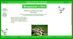 Desktop Screenshot of borgmannshof.de